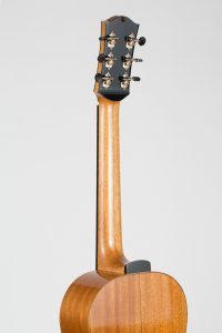 Detail back neck Parlor Guitar | Kazourian Luthier Montréal
